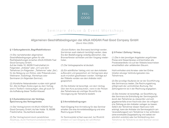 AGB zum Download PDF Datei